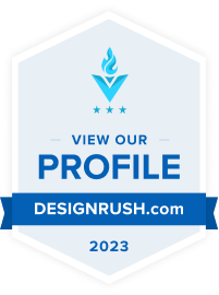 DesignRush View our Profile Inverted
